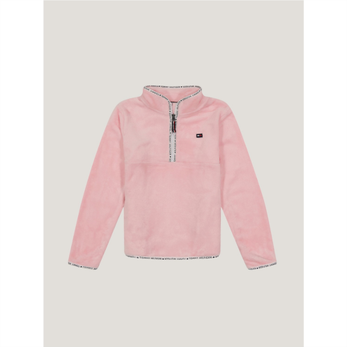 TOMMY HILFIGER Kids Polar Fleece Half-Zip Sweatshirt